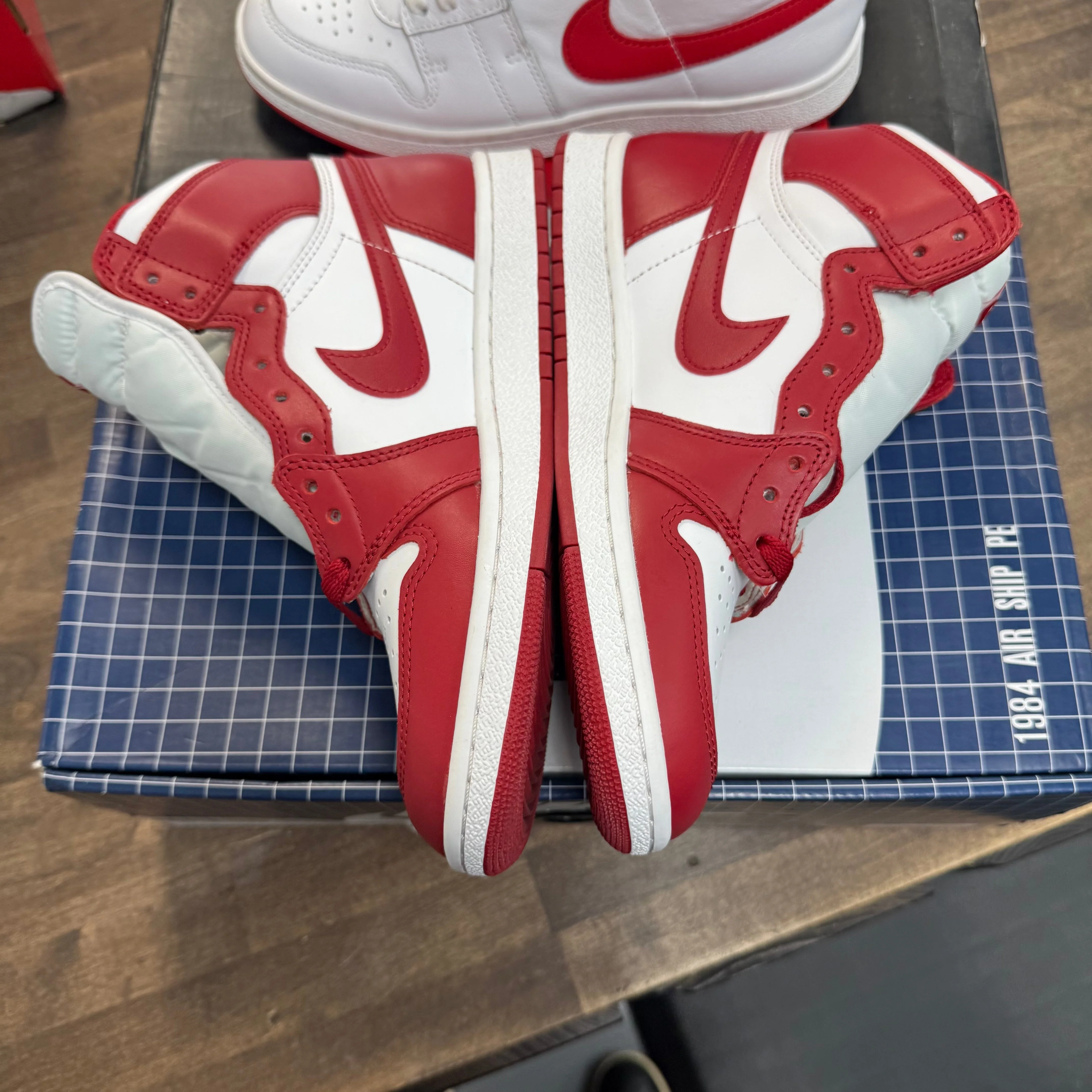 Jordan New Beginnings Pack Retro High 1 & Nike Air Ship (USED) - Image 9