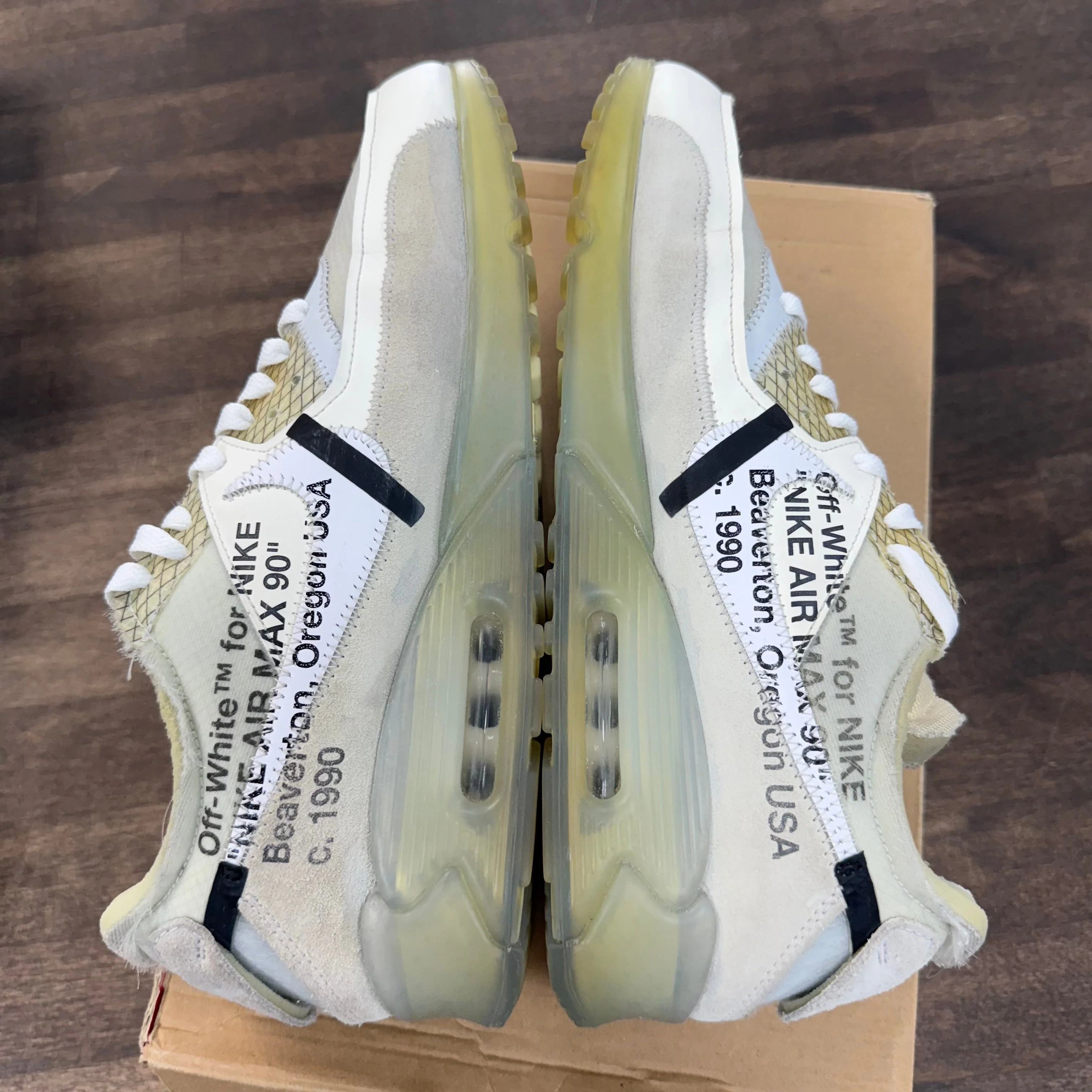 Off-White Air Max 90 The Ten (USED) - Image 5